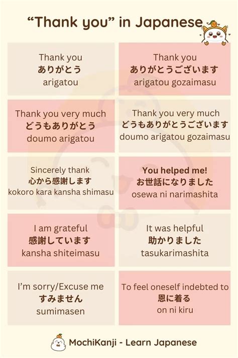 Thank You in Japanese – 6 Common Phrases .